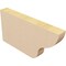 Ekena Millwork 2in. W x 8in. H x 16in. L Greensboro Woodgrain TimberThane Rafter Tail, Primed Tan RFTUR02X08X16GRNRCPR - alternate 3